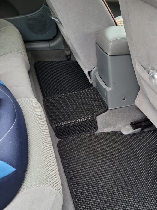 EVA (Эва) коврик для Mazda 2 3 поколение дорест (DJ) 2014-2019 хэтчбэк 5 дверей (ПРАВЫЙ РУЛЬ)