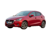 EVA (Эва) коврик для Mazda 2 3 поколение дорест (DJ) 2014-2019 хэтчбэк 5 дверей (ПРАВЫЙ РУЛЬ)