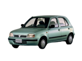 EVA (Эва) коврик для Nissan March 2 поколение ( K11) 1992-2002 хэтчбэк 5 дверей, универсал ПРАВЫЙ РУЛЬ