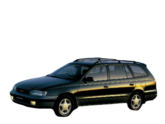 EVA (Эва) коврик для Toyota Caldina 1 поколение дорест/рест 1992-2002 универсал 5 дверей ПРАВЫЙ РУЛЬ