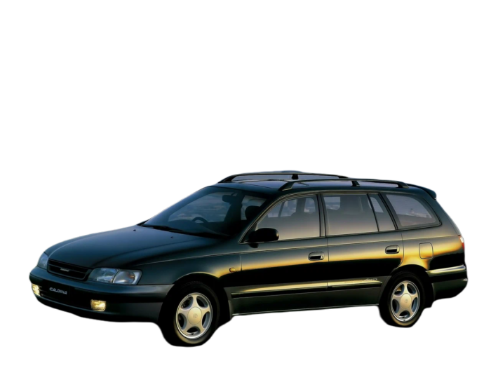 EVA (Эва) коврик для Toyota Caldina 1 поколение дорест/рест 1992-2002 универсал 5 дверей ПРАВЫЙ РУЛЬ