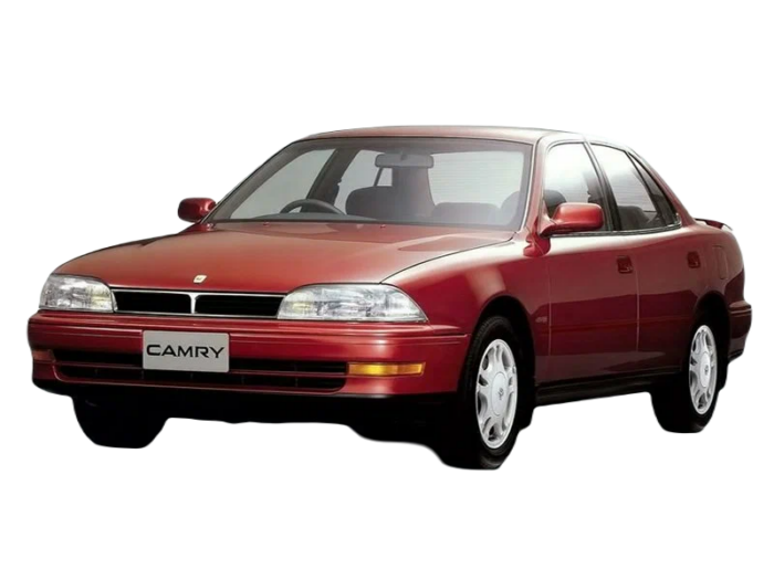 EVA (Эва) коврик для Toyota Camry / Vista 3 поколение (V30) 1990 – 1994 седан / Седан-хардтоп