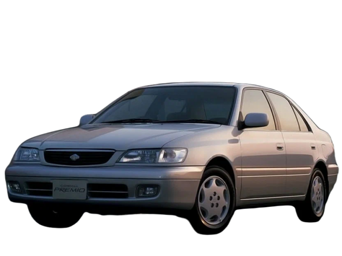 EVA (Эва) коврик для Toyota Corona Premio 10 поколение (T210) / Carina 7 поколение (T210) 1996 – 2001 Седан ПРАВЫЙ РУЛЬ