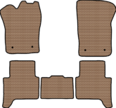EVA (Эва) коврик для Geely Tugella 1 поколение дорест/рест 2019-2024 внедорожник 5 дверей